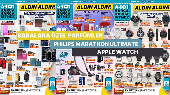 A101'e Kano Seti, Marka Saatler ve SMEG Geliyor! 6 Haziran 2024 A101 İnternete Özel Aldın Aldın Kataloğu