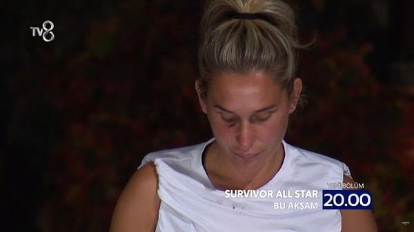 Sema'nın yarışmadan atılmasından iki hafta sonra da Pınar elenerek Survivor'a veda etti.