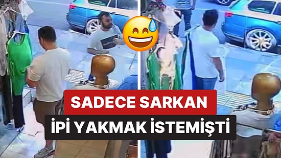 Bluzdan Sarkan İpi Yakmak İsteyen Kişi Az Kalsın Tüm Dükkanı Yakıyordu!