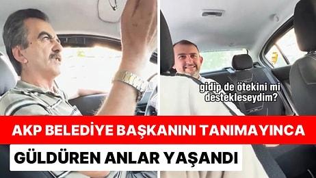 Başkanı Tanımadı: AKP Güngören Belediye Başkanı Taksiciyle Olan Sohbetiyle Güldürdü