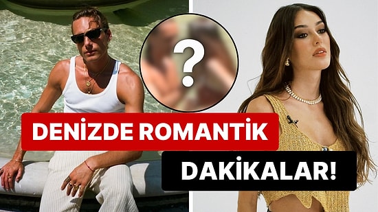 Aşk Bodrum'da Yaşanıyor: Dilan Çiçek Deniz ve Rafael Cemo Çetin'den Denizde Romantik Anlar!