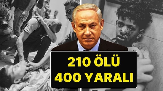 İsrail Durmuyor! Yine Mülteci Kampını Vurdular: 210 Ölü, 400’den Fazla Yaralı