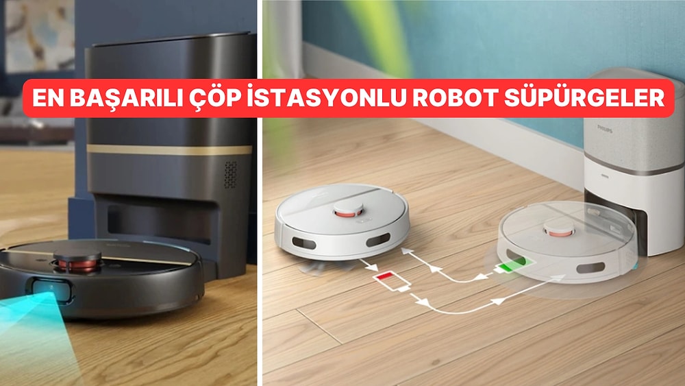 En Çok Tercih Edilen İstasyonlu Robot Süpürgeler