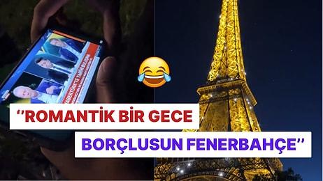 Sevgilisiyle Geçireceği Romantik Akşamı Fenerbahçe Uğruna Feda Etti!