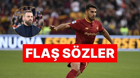 Fenerbahçe'den Nefret Ediyormuş! Roma Teknik Direktörü De Rossi'den Zeki Çelik Açıklaması