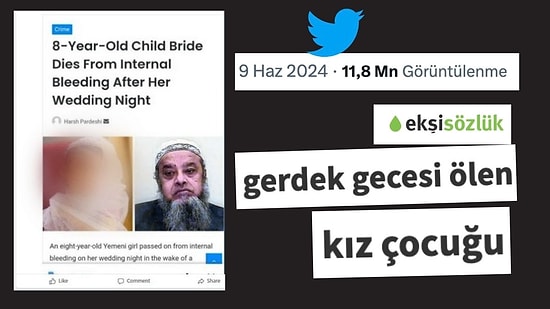 8 Yaşındaki Yemenli Çocuğun Gerdek Gecesi Kanamadan Öldüğüne İlişkin Görsel ve Haber Gerçek mi?