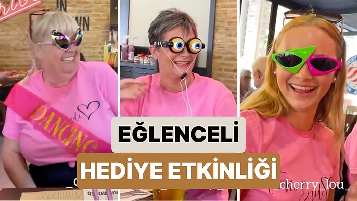 Bir Grup Arkadaşın Birbirlerine En Komik Gözlüğü Aldıkları Etkinlikte Ortaya Güldüren Görüntüler Çıktı