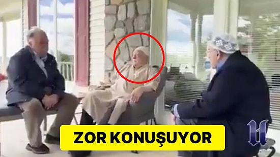 FETÖ Elebaşı Fethullah Gülen'in Yayınlanan Son Görüntüsünde Güçlükle Konuşması Dikkat Çekti