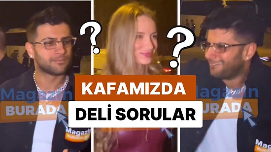 Magazin Röportajı Yapılan Ünlü Şarkıcı Reynmen, Sorulan Alakasız Sorular Karşısında Tepkisini Gizleyemedi