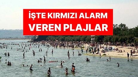 İstanbul'da Denize Girenlere Kötü Haber: Bazı Plajlar 'Kırmızı Alarm' Veriyor