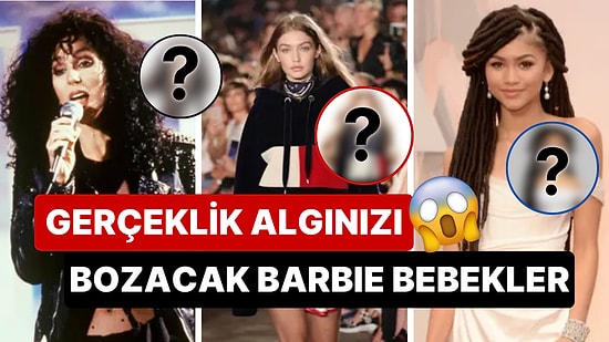 Gözlerinize İnanamayacaksınız! Barbie Bebekleriyle Tıpa Tıp Aynı Gözüken 10 Ünlü İsim