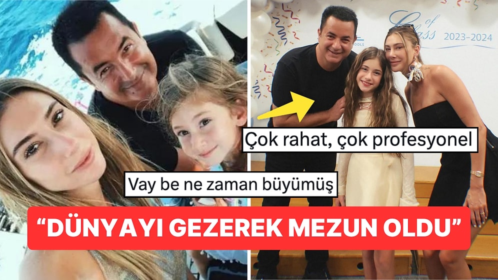 Acun Ilıcalı ve Şeyma Subaşı, Kızları Melisa'nın Mezuniyet Töreninde Bir Araya Gelince Olanlar Oldu