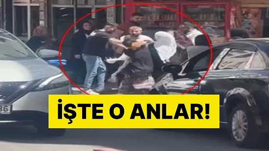Sokak Ortasında Kadınlar Saç Saça Birbirine Girdi! Erkekler Zor Ayırdı: İşte O Anlar!