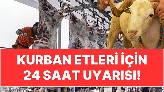 Kurban Etleri İçin 24 Saat Uyarı: Ölüm Sertliği Risk Taşıyor!