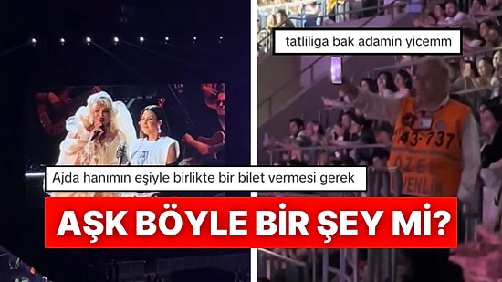 Ajda Pekkan Konserinde Güvenlik Görevlisinin Eşini Arayarak Konseri Dinlettiği Anlar Gönülleri Fethetti