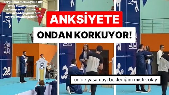 Genç Kızların Çocukluk Hayalini Yaşadı: Üniversite Mezuniyetinde Evlenme Teklifi Alan Şanslı Kadın