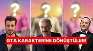 Yapay Zeka Yine Neler Yaptı Neler: Türk Ünlü Erkekler Bu Kez de GTA Karakterine Dönüştü!