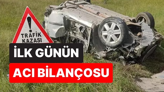Bayram Tatilinin İlk Günündeki Acı Bilanço: 852 Trafik Kazasında 5 Kişi Yaşamını Yitirdi