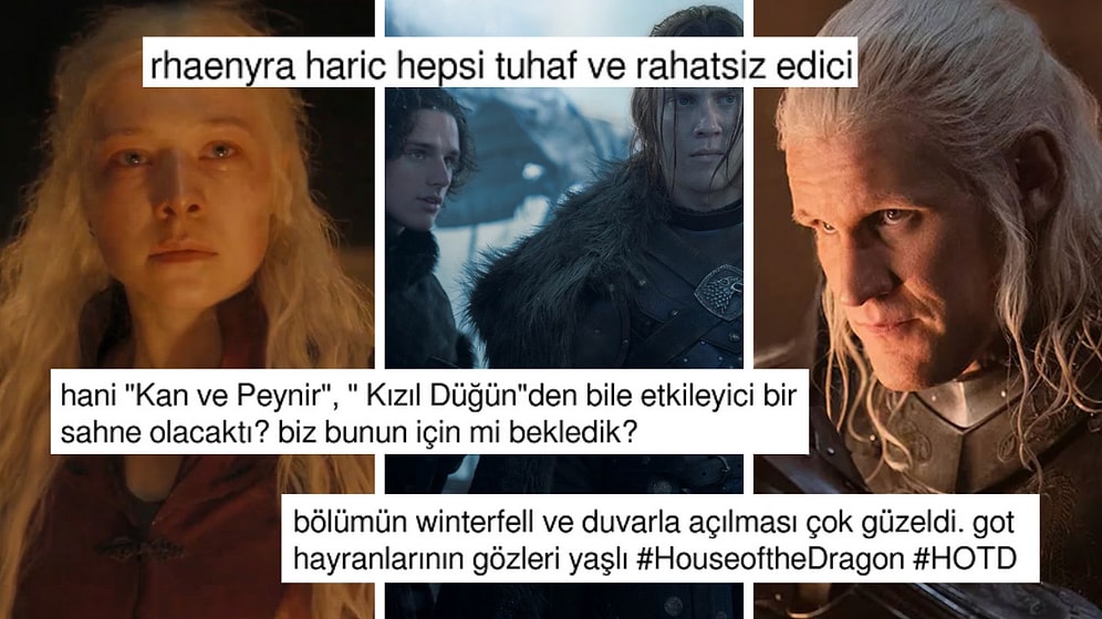 Heyecanla Beklenen 'House of the Dragon' Dizisinin İlk Bölümü İzleyenleri İkiye Böldü!