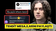 YouTuber Diamond Tema Kendisine Gelen Tehdit Mesajlarını İfşa Etti
