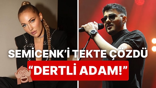 En Son Oğuzhan Uğur'a Yürümüştü: Meryem Uzerli, Bu Sefer de İlk Kez Şarkısını Dinlediği Semicenk'e Vuruldu!