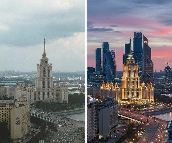 7. 20 yıl arayla Moskova.