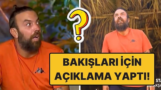 Survivor Sercan Yıldırım, Neden Sürekli Boş Baktığına Açıklama Getirdi!