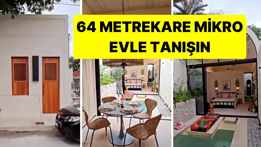 Meksika'daki 64 Metrekare Olan Mikro Ev Sosyal Medya Kullanıcılarına Hayatı Sorgulattı