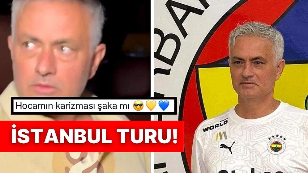 Fenerbahçe Teknik Direktörü Jose Mourinho Nişantaşı’nda Objektiflere Yansıdı
