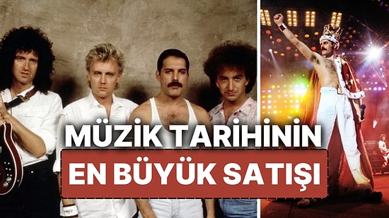 Queen'den Bir Rekor Daha! Queen'in Müzik Kataloğu 1 Milyar Sterline Satıldı!