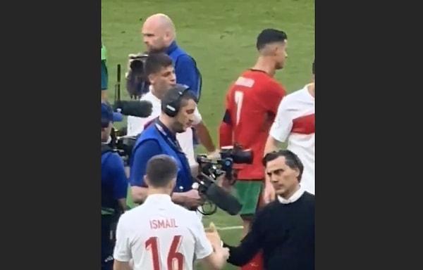 Arda'yı görmezden gelen Ronaldo'nun o anları kameralara yansıdı.