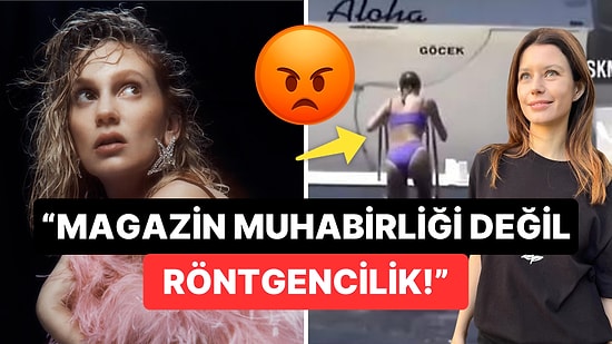 Farah Zeynep Abdullah, Beren Saat'i Metrelerce Öteden Çekip "Ben Bu Beren'i Yerim" Diyen Muhabire Öfke Kustu
