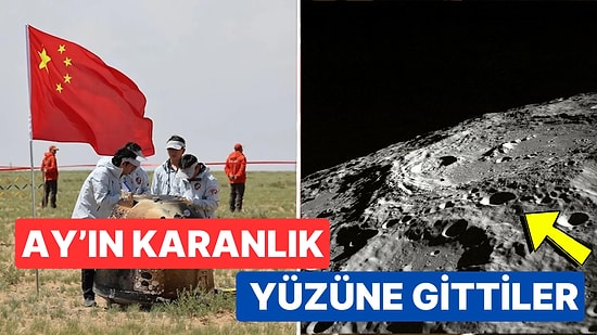 Ay'ın Karanlık Yüzüne Giden Çin, Uzaydan Taş Getirdi!