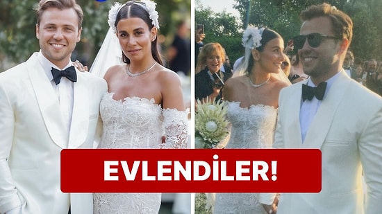Onlar Erdi Muradına Biz Çıkalım Kerevetine: Tolga Sarıtaş ve Zeynep Mayruk Evlendi!