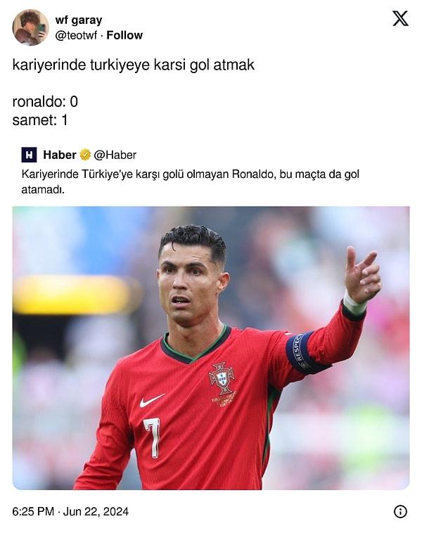 Portekiz maçının en beğenilen paylaşımıydı.