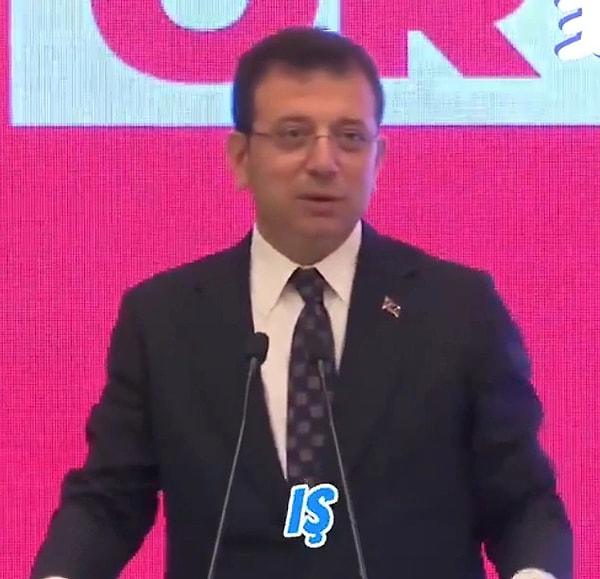 İstanbul Büyükşehir Belediye Başkanı Ekrem İmamoğlu, katıldığı bir etkinlikte kullandığı "iş adamı" ifadesine yönelik bir düzeltme yaptı.