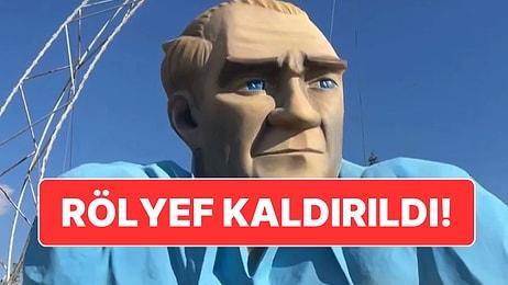 Eski Belediye Başkanı Yapmıştı: Tartışılan Atatürk Rölyefi Kaldırıldı