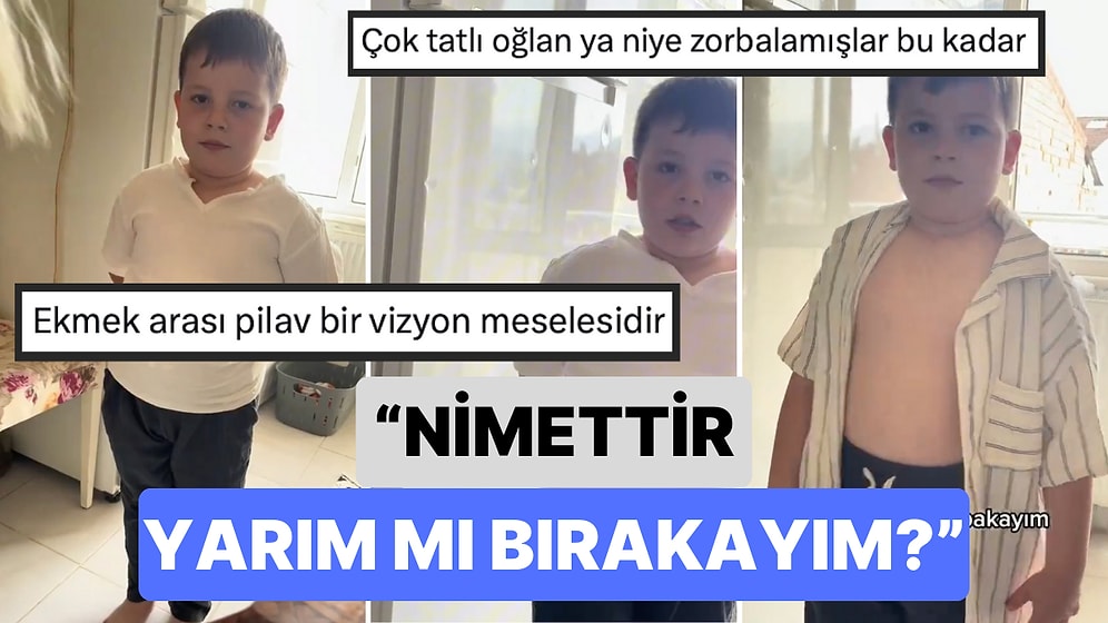 Kıyafetleri Küçük Gelen Miniğin Kilo Aldığını Söyleyen Ailesine Karşı Yaptığı Mükemmel Savunma