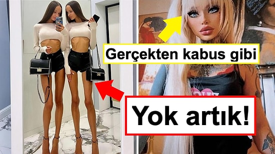 Instagram'da Paylaştıkları Fotoğraflara Photoshop Yaparak Tamamen Tanınmaz Hale Gelen Acayip Kişiler