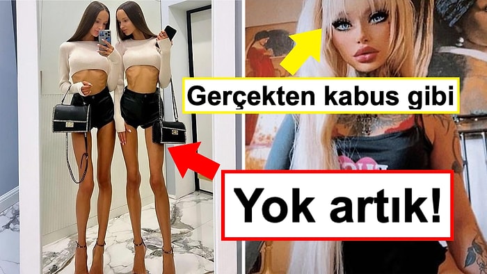 Instagram'da Paylaştıkları Fotoğraflara Photoshop Yaparak Tamamen Tanınmaz Hale Gelen Acayip Kişiler