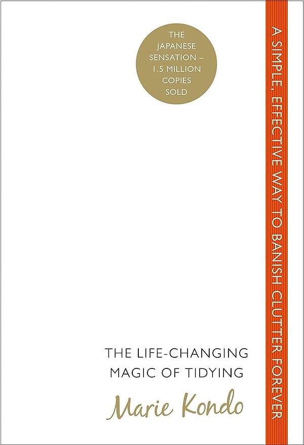 1. "The Life-Changing Magic of Tidying Up" by Marie Kondo