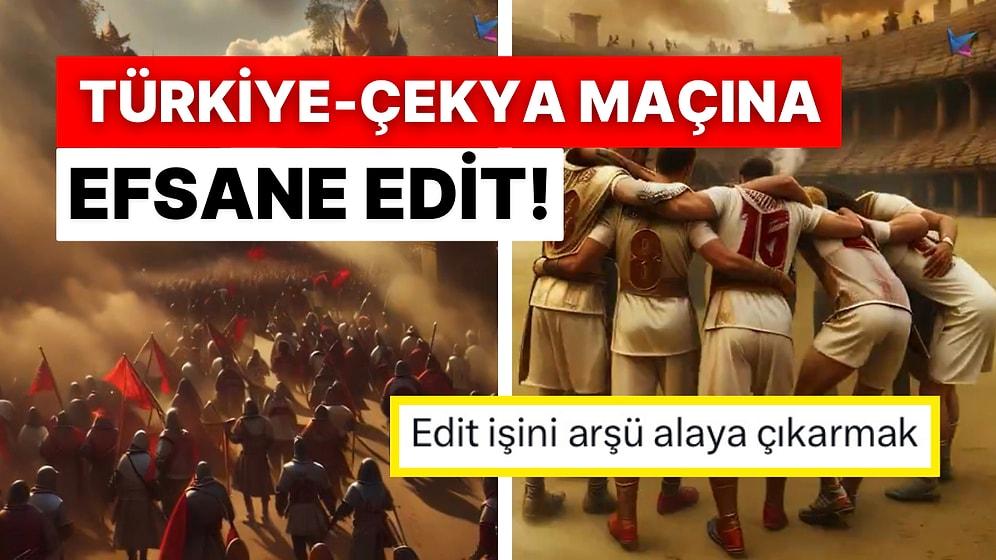 Biz Video Editlerinin Ülkesiyiz! Türkiye-Çekya Maçına İthafen Hazırlanan Video Tüyleri Diken Diken Etti