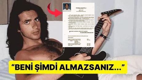 Teoman'ın Henüz Tıfıl Bir Ergenken İş Bulmak İçin Ajanslara Gönderdiği Özgeçmişi Sizi Çok Şaşırtacak