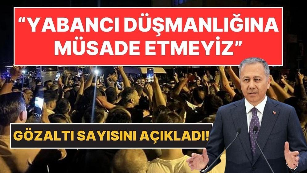 İçişleri Bakanı Yerlikaya'dan Kayseri'deki Olaylara İlişkin Açıklama: "Yabancı Düşmanlığına Müsade Etmeyiz"