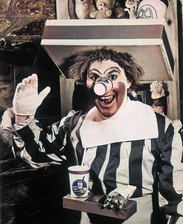 Kurgusal karakter Ronald McDonald, tarih 1963
