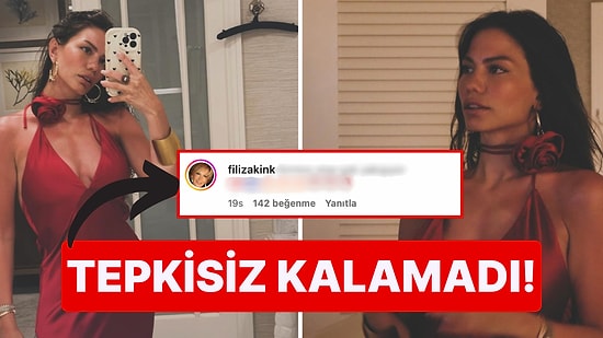 Demet Özdemir'in Kırmızılara Büründüğü Alev Ateş Pozlarına Filiz Akın Bile Tepkisiz Kalamadı!