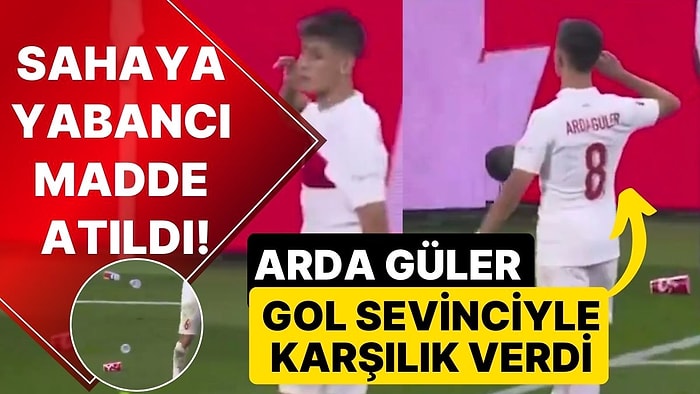 Arda Güler'in Kendisine Yabancı Madde Atan Avusturya Tribününe Yaptığı Gol Sevinci Gündemde