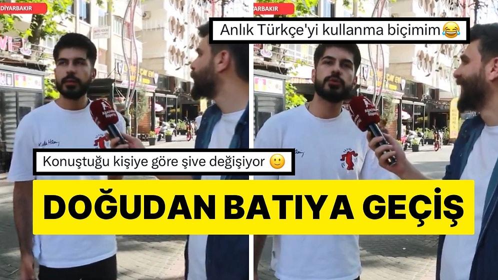 Sokak Röportajına Doğu Şivesiyle Başlayan Adamın Bakana Seslenirken İstanbul Türkçesine Geçişi Viral Oldu