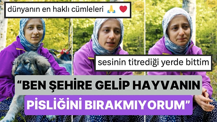 "Çoban Merve'nin Haklı Sitemi": Yaylalarına Gelen Piknikçilerin Farkında Olmadan Verdiği Zararı Anlattı