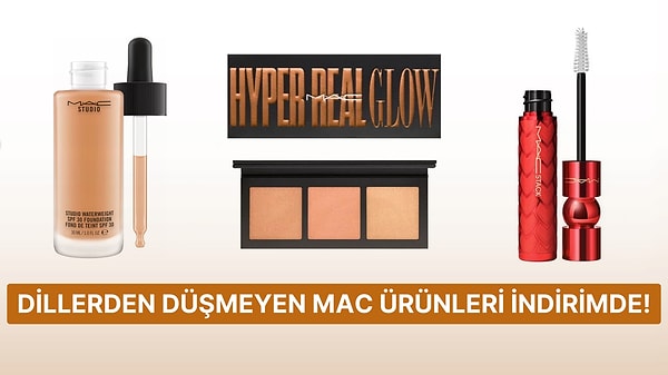 M.A.C ürünlerinde indirim alarmı! Makyaj çantanızı baştan yaratacak ve makyajınızın görüntüsünü yükseltecek M.A.C ürünlerinde %40'a varan indirim fırsatı başladı. İndirimin yıldız parçalarını aşağıdaki içerikte derledik.